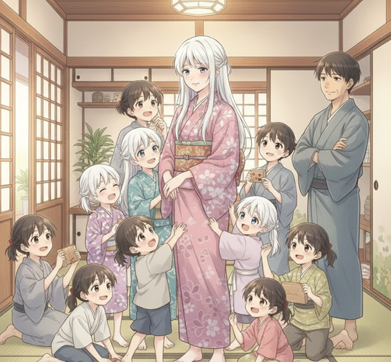 O-Yuki's children